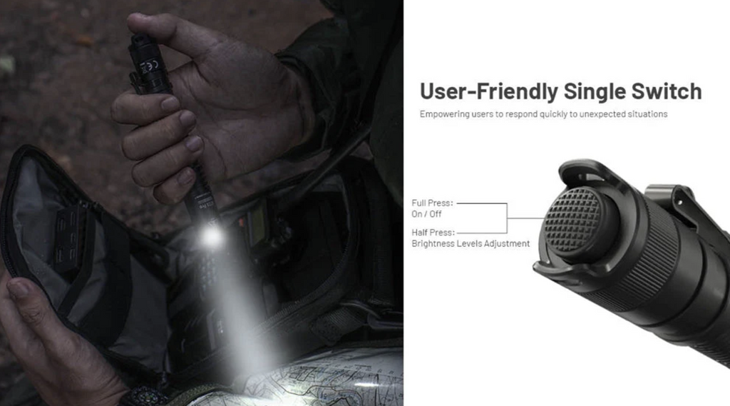 Nitecore MT2A Pro 1000 Lumen LED EDC Rechargeable Flashlight