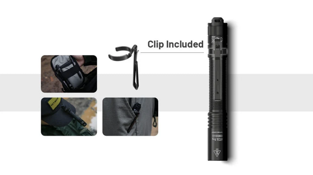 Nitecore MT2A Pro 1000 Lumen LED EDC Rechargeable Flashlight