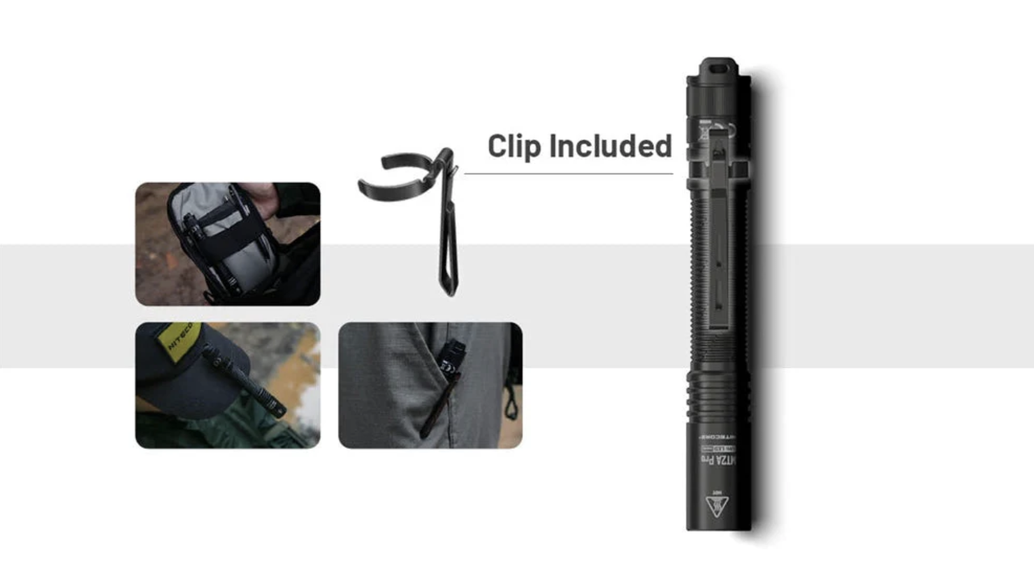 Nitecore MT2A Pro 1000 Lumen LED EDC Rechargeable Flashlight
