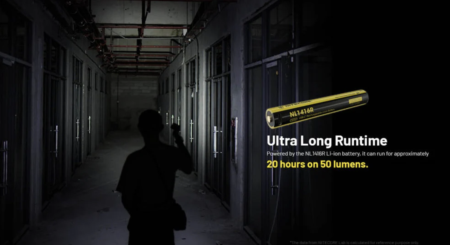 Nitecore MT2A Pro 1000 Lumen LED EDC Rechargeable Flashlight